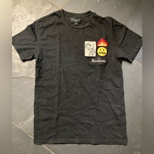 PacSun Men’s Size Small Black “unfuckwittable” short sleeve T-shirt